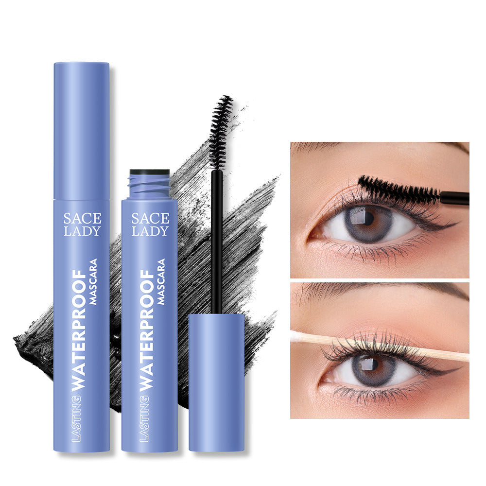 SACE LADY Mascara Natural Curling Waterproof Sweat-Proof Not Smudge Long ThickMascara SL348
