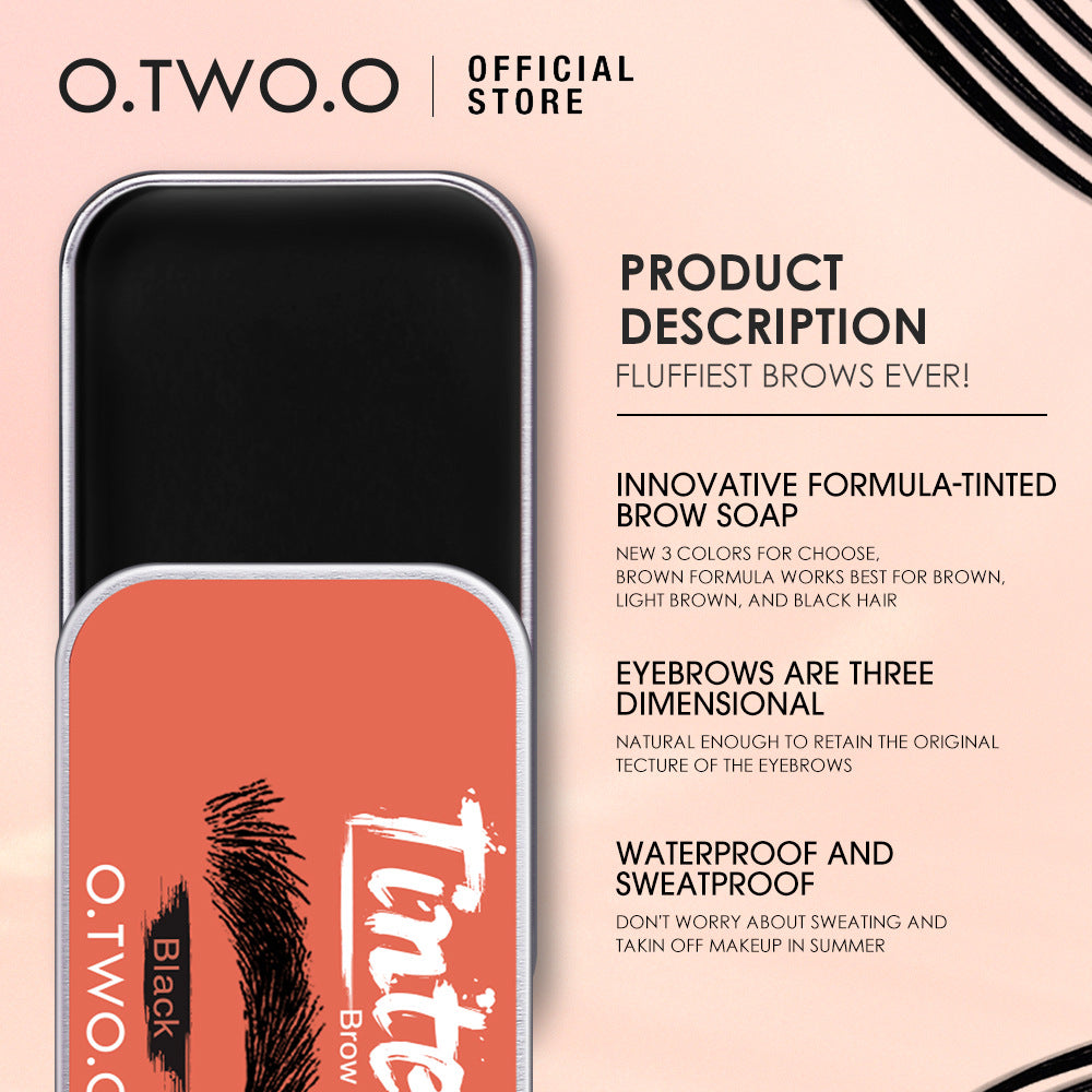 O. TWO.O Eyebrow Shaping Eyebrow Gel Natural Shaping Makeup Eyebrow Cream Three-Dimensional Eyebrow Shape