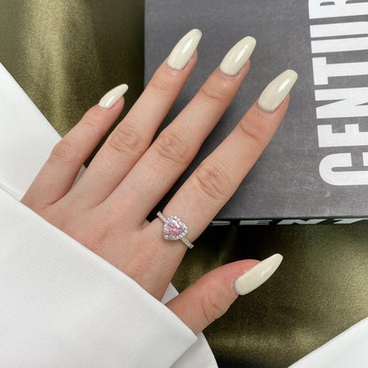 [AIYO]#【3】 Colorful Jewelry Ring  (all $25 Free Shipping) [Buy One Get Three Free: Earrings, Ring Box, Cloth]