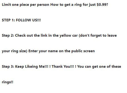 [AIYO]# Pure White Diamond Ring (all 25 Free Delivery) [buy One Get Three Free: Earrings, Ring Box, Cloth]