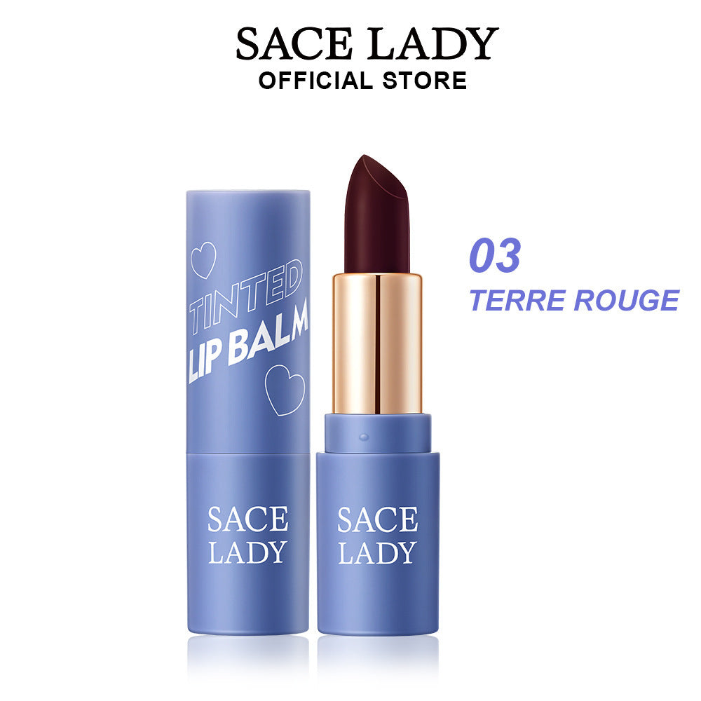SACE LADY Three-Color Color-Changing Lipstick Moisturizing and Nourishing Anti-ChappingTinted Lip Balm  SL627