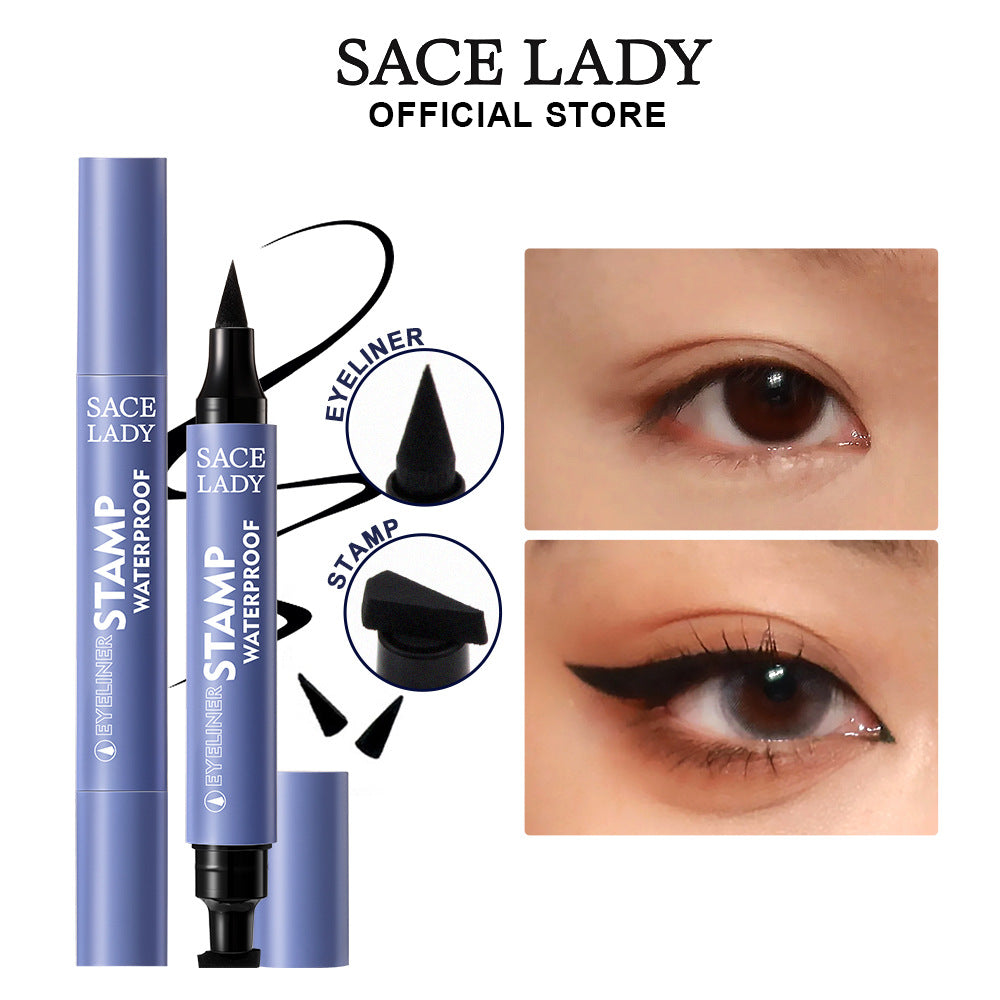 Sace Lady Seal Eyeliner Waterproof Easy to Make up Not SmudgeStamp Eyeliner  SL359