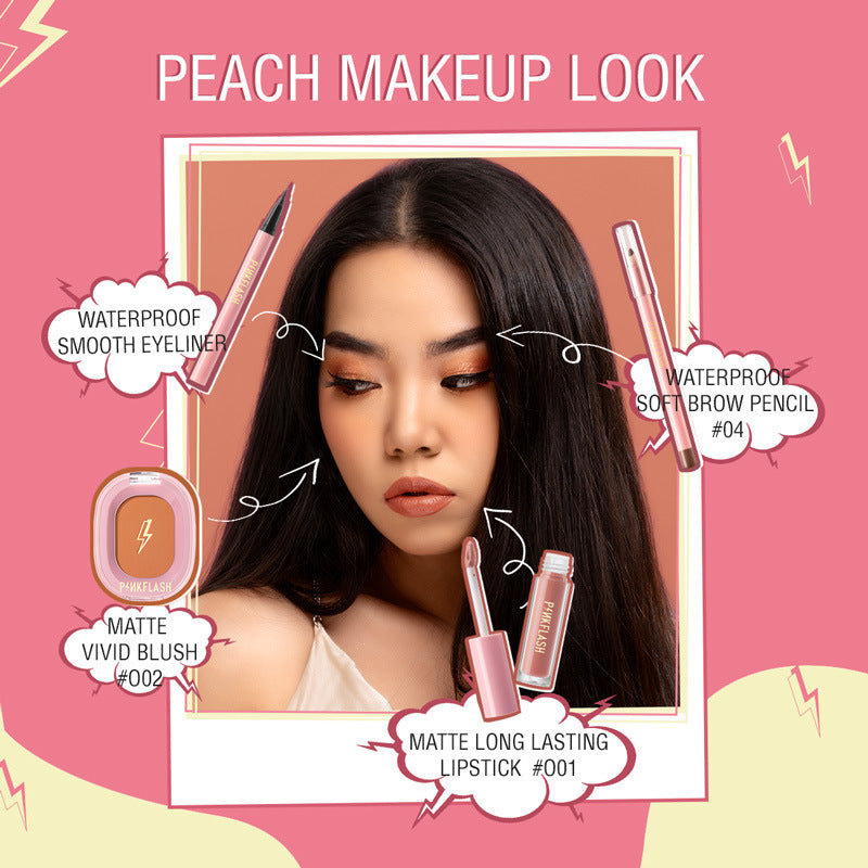 PINKFLASHFactory Wholesale18Color Exclusive for Cross-Border Moisturizing White No Stain on Cup Velvet Lipstick Matte Lip Gloss