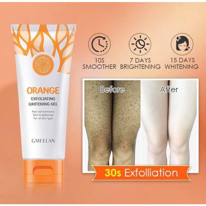 Gmeelan Facial Exfoliating Whitening Lotion Clear Facial Cleanser Body Scrub Cream