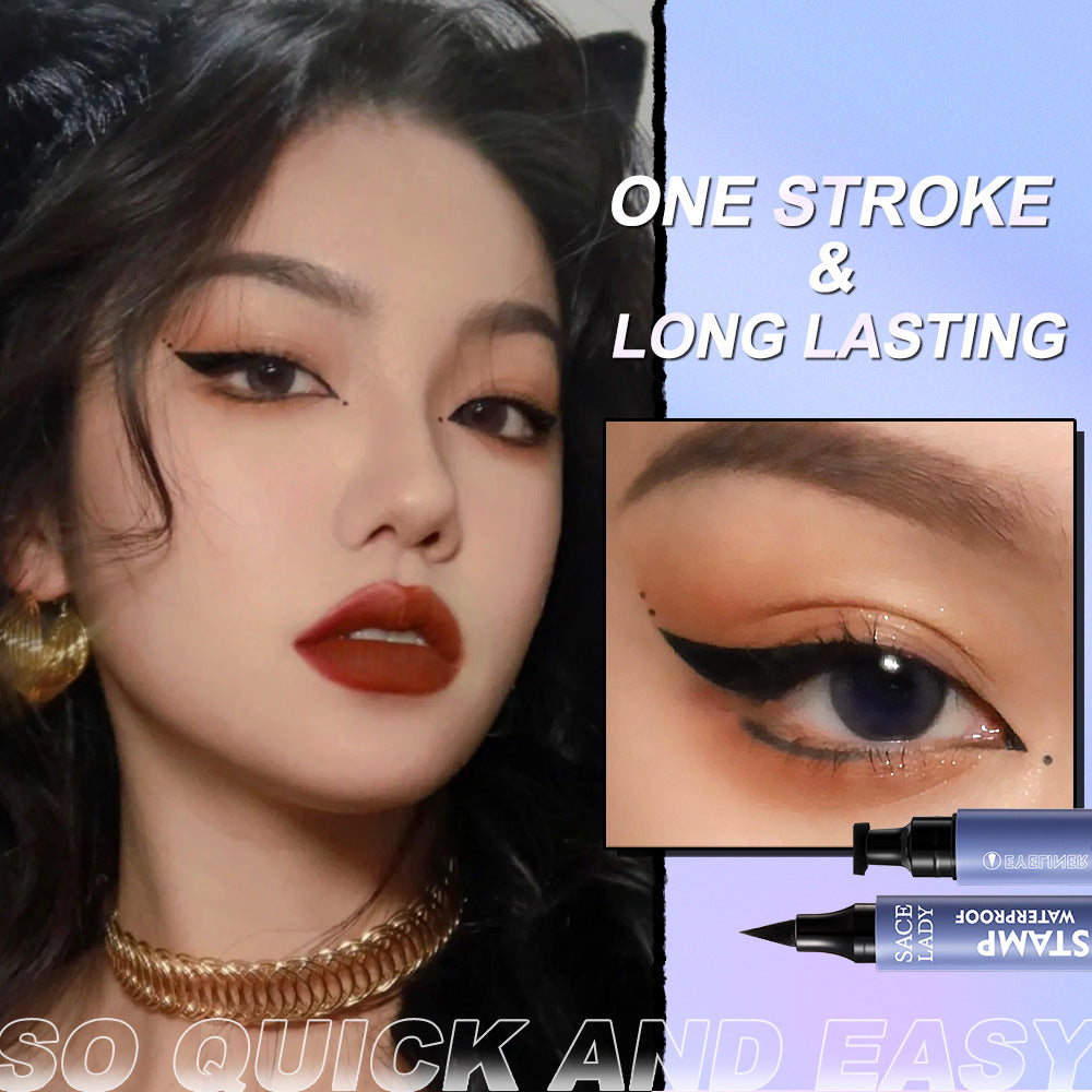 Sace Lady Seal Eyeliner Waterproof Easy to Make up Not SmudgeStamp Eyeliner  SL359
