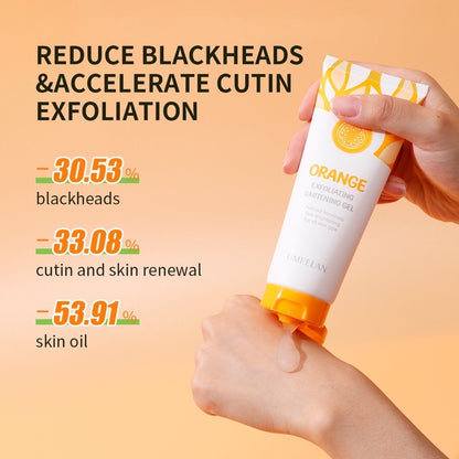 Gmeelan Facial Exfoliating Whitening Lotion Clear Facial Cleanser Body Scrub Cream