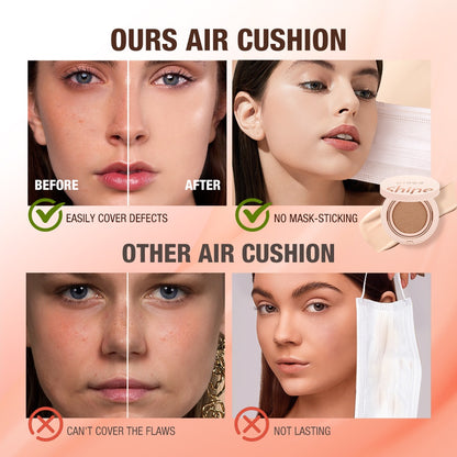 O.TWO.O Air Cushion BB Cream Long-lasting Waterproof Brighten 3 Colors