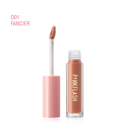 PINKFLASHFactory Wholesale18Color Exclusive for Cross-Border Moisturizing White No Stain on Cup Velvet Lipstick Matte Lip Gloss